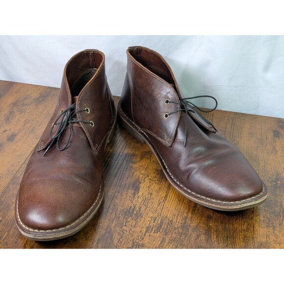 Michael Shannon Men\'s Radcliffe Chukka Boots - Brown Leather - US Size 11.5 main image 10